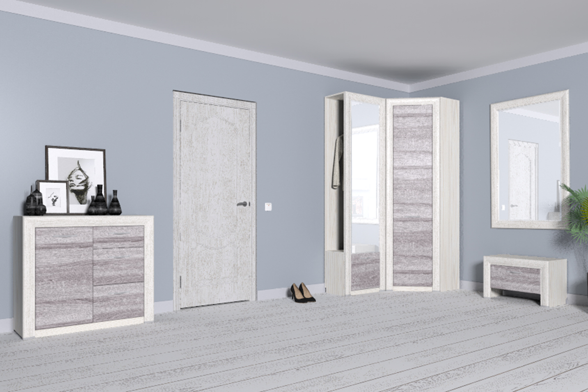 oliviia-komplekt-dlia-prixozei-00037192-vudlain-kremovyidub-ankona-anreks