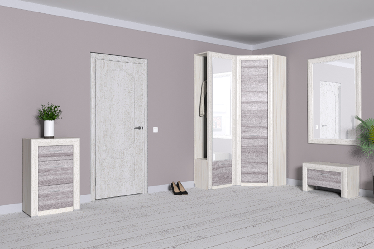 oliviia-komplekt-dlia-prixozei-00037194-vudlain-kremovyidub-ankona-anreks