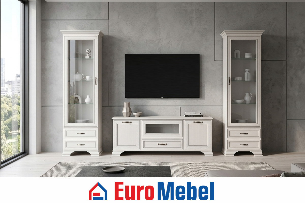 komplekt-dlia-gostinoi-tiffani-00078707-vudlain-kremovyi-evromebel