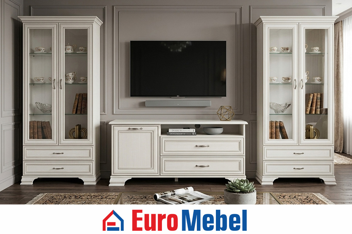 komplekt-dlia-gostinoi-tiffani-00078699-vudlain-kremovyi-evromebel