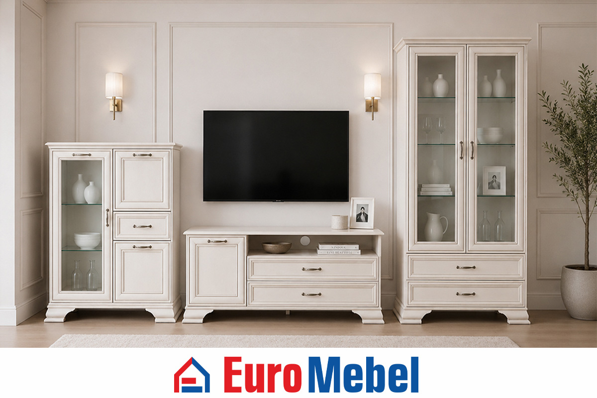 komplekt-dlia-gostinoi-tiffani-00078700-vudlain-kremovyi-evromebel