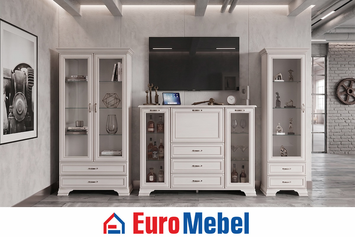 komplekt-dlia-gostinoi-tiffani-00078713-vudlain-kremovyi-evromebel